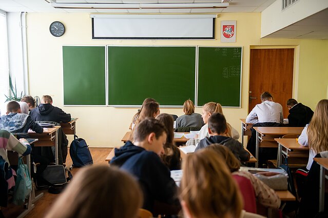 Mokiniai klasėje Mokiniai klasėje