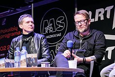 Olegas Aleksejevas ir Maksas Melmanas Olegas Aleksejevas ir Maksas Melmanas