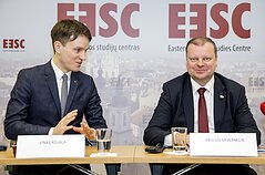 Linas Kojala ir Saulius Skvernelis