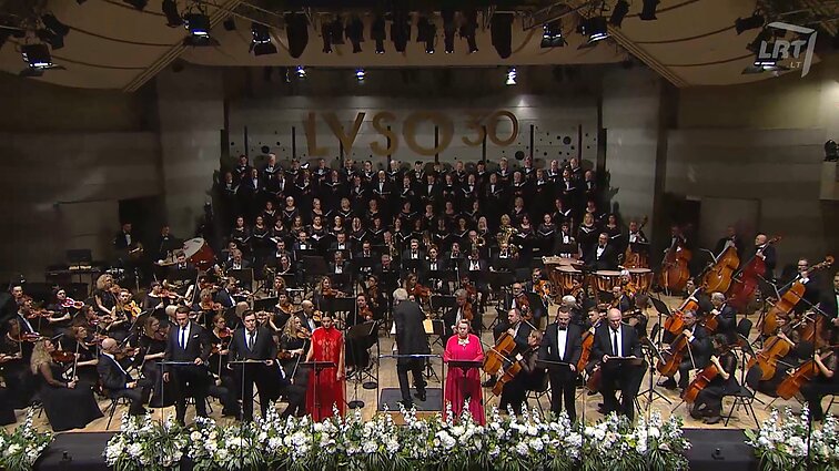 Lietuvos valstybinio simfoninio orkestro 30-ojo jubiliejaus koncertas II dalis