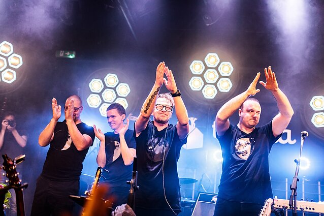 „Biplan“ pasirodymo akimirka