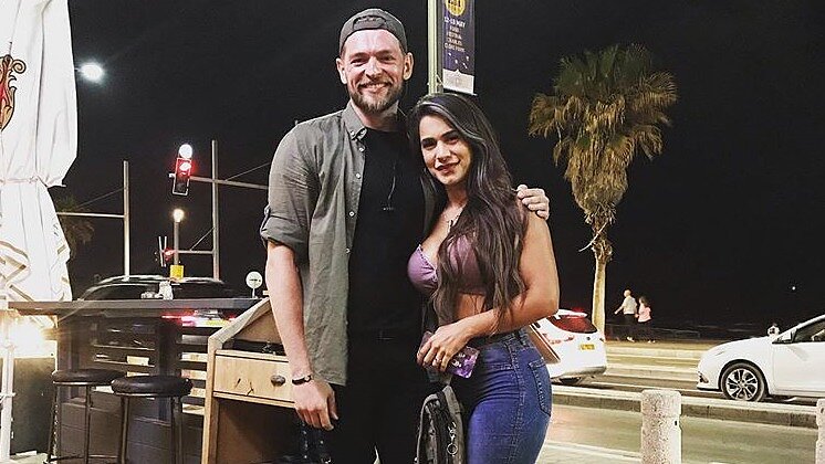 Jurijus Veklenko ir Izraelio modelis Orin Julie