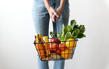 Maisto produktų krepšelis