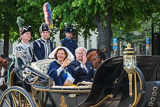 Švedijos karalius Karlas XVI Gustavas ir karalienė Silvija Švedijos karalius Karlas XVI Gustavas ir karalienė Silvija
