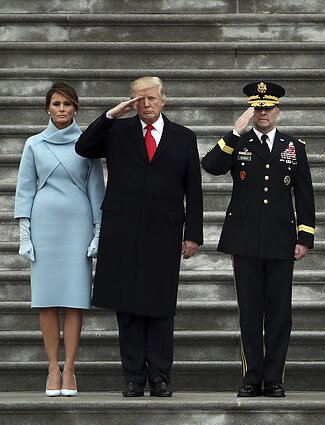 Donaldas Trumpas ir Melania Trump