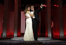 Donaldas Trumpas ir Melania Trump