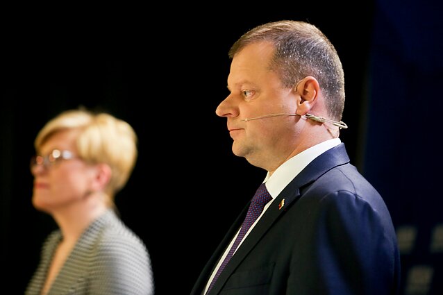 Saulius Skvernelis, Ingrida Šimonytė Saulius Skvernelis, Ingrida Šimonytė