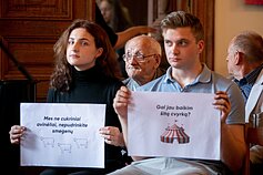 Lietuvos rašytojų sąjungos surengta diskusija dėl P. Cvirkos paminklo ir viešųjų erdvių 