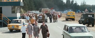 Rusiško serialo apie Černobylį akimirkos