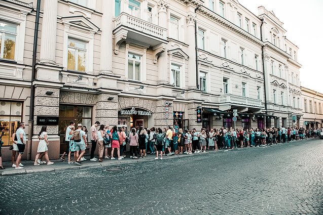 Donato Montvydo koncerto akimirka