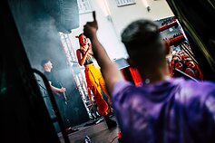 Donato Montvydo koncerto akimirka