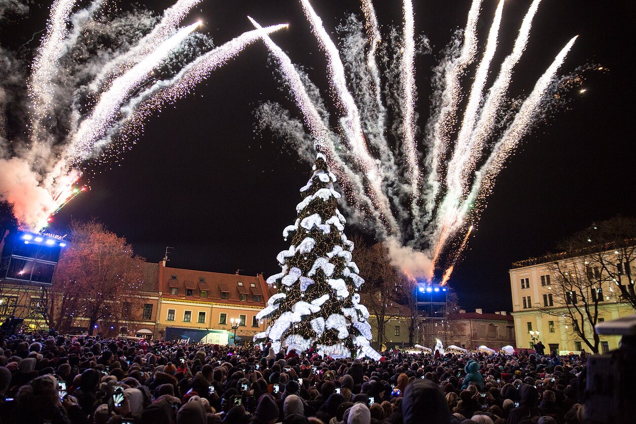 Kauno Kalėdų eglė 2018