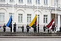 Baltic states' flags