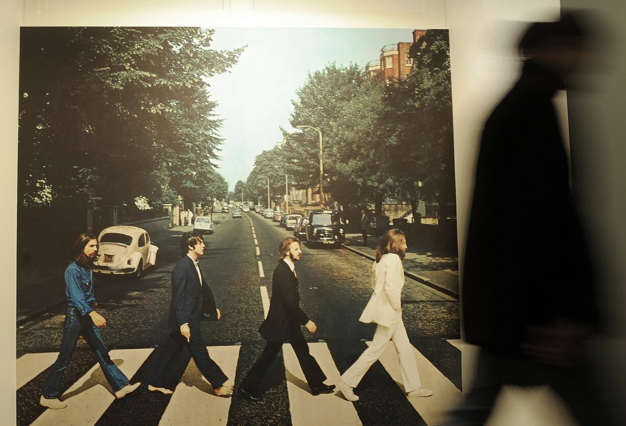 „The Beatles“ „Abbey Road“ albumo viršelis