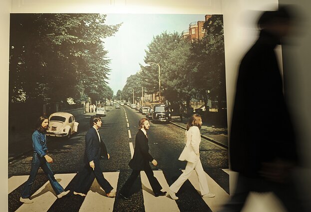 „The Beatles“ „Abbey Road“ albumo viršelis