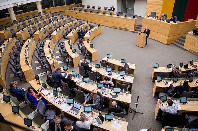 Politikų komentarai prieš Seimo posėdį