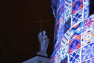 Kalėdų miestelis; Katedros varpinė Vilniuje