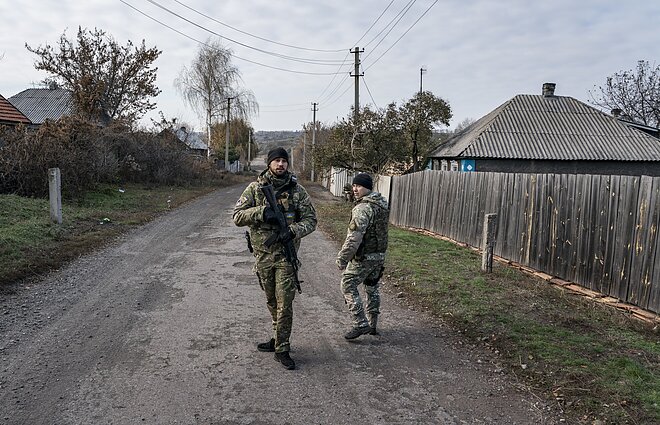 Ukrainos kariai Katernivkoje, Luhansko regione