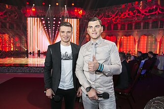 „Radistai“ Jonas Nainys ir Rolandas Mackevičius