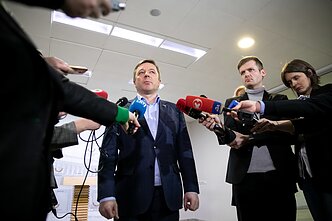 Seime vyksta pirmasis biudžeto svarstymas. Ramūnas Karbauskis