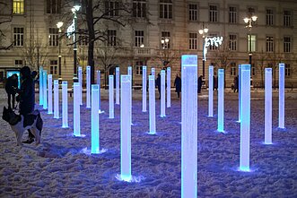 Lukiškių aikštės fontano instaliacija