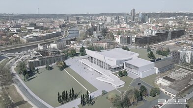 Visualisations of Vilnius Congress Centre 