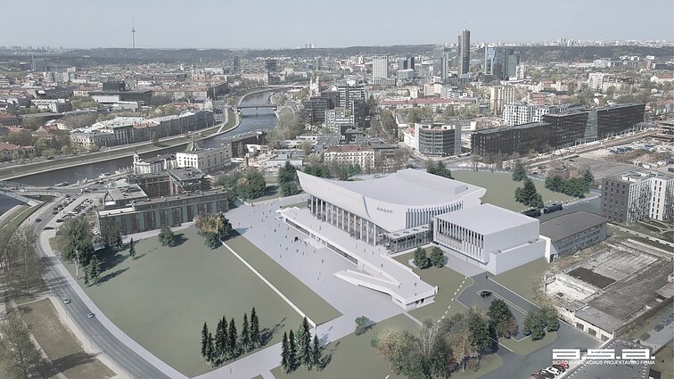Visualisations of Vilnius Congress Centre 