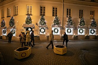 Gražiausios Vilniaus kalėdinės vitrinos