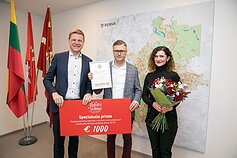 Gražiausios Vilniaus kalėdinės vitrinos rinkimų laimėtojai