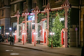 Gražiausios Vilniaus kalėdinės vitrinos