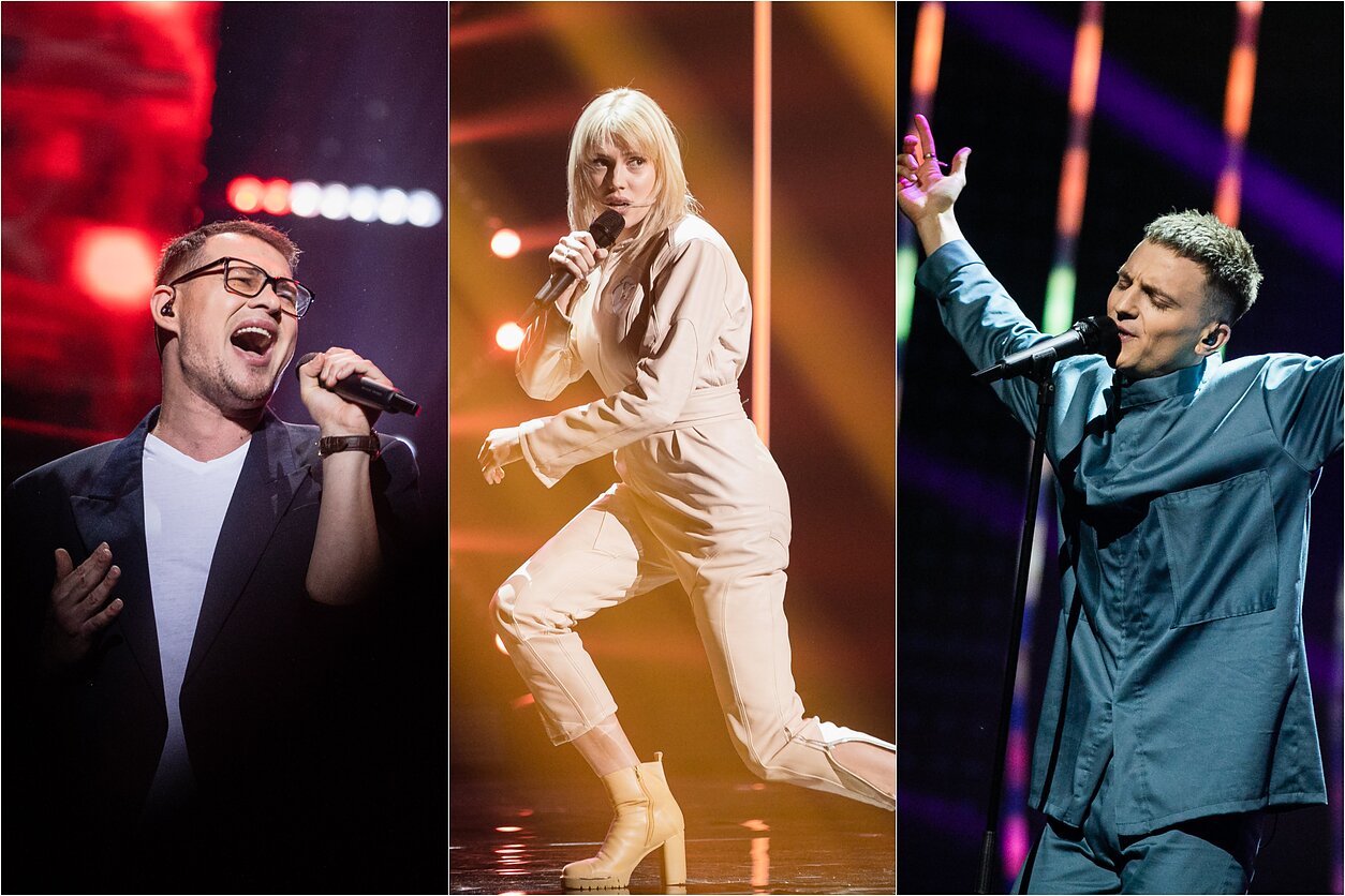 Antrosios nacionalinės „Eurovizijos“ atrankos laidos dalyviai