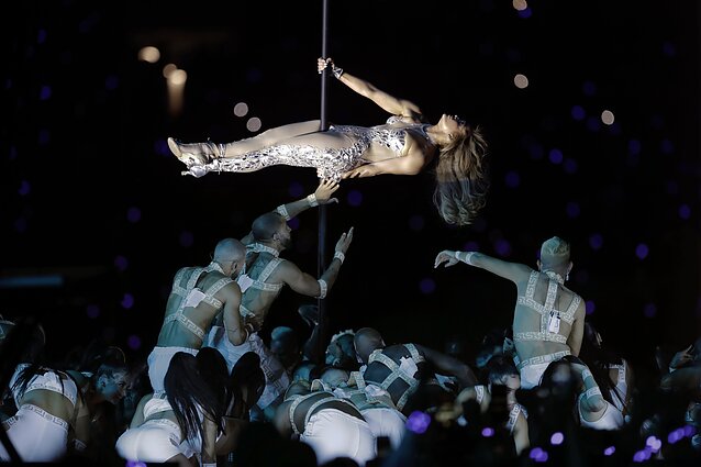 „Super Bowl Halftime“ šou akimirkos