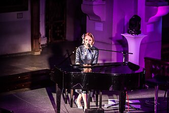 Ievos Narkutės koncerto akimirka