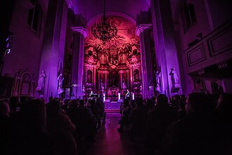 Ievos Narkutės koncerto akimirka