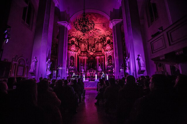 Ievos Narkutės koncerto akimirka