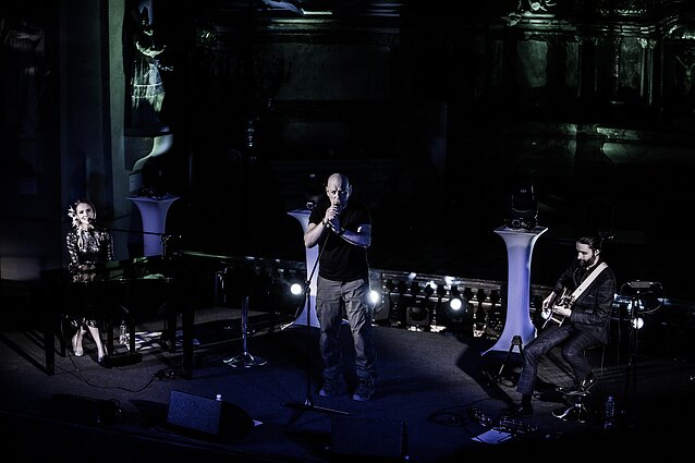 Ievos Narkutės koncerto akimirka