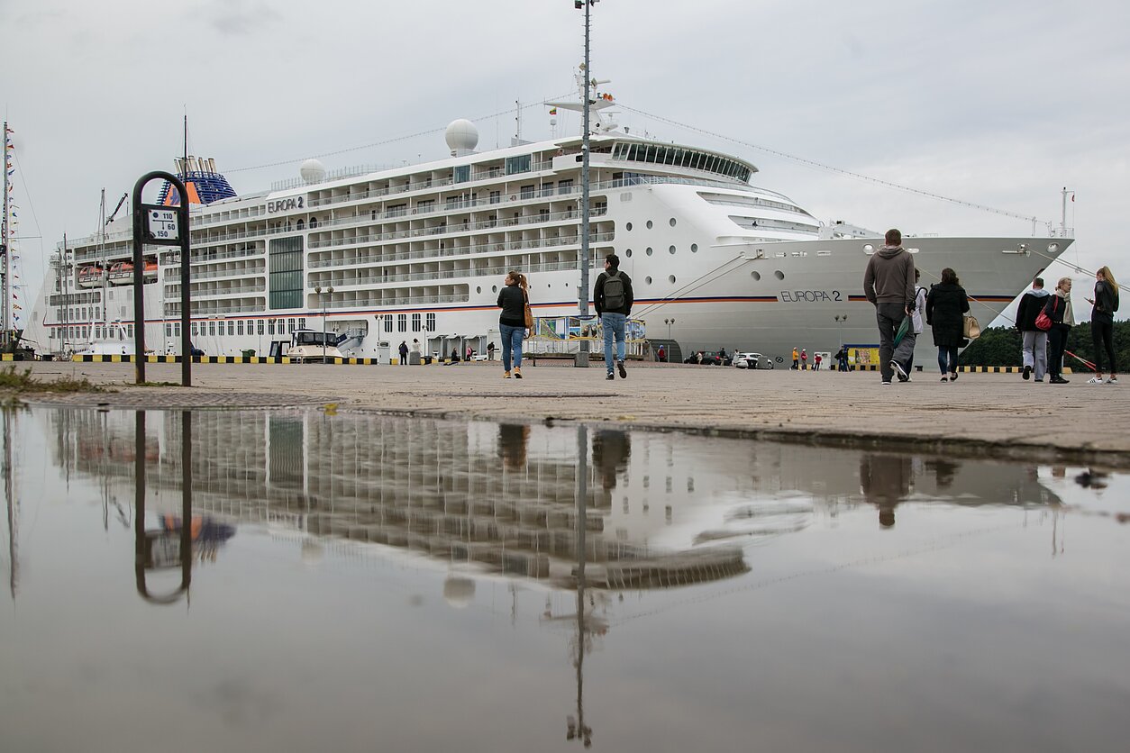 Kruizinis laivas Klaipėdoje