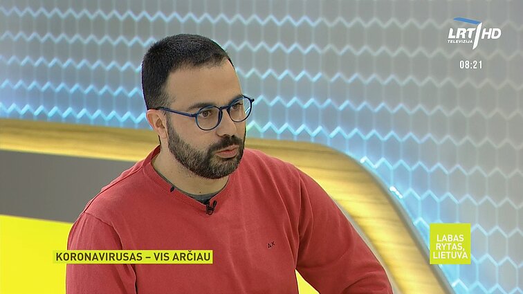 Gian Luca Demarco apie Lietuvos pasirengimą koronavirusui: savanoriai oro uostuose man atrodo juokingai – nemanau, kad chalatai apsaugos