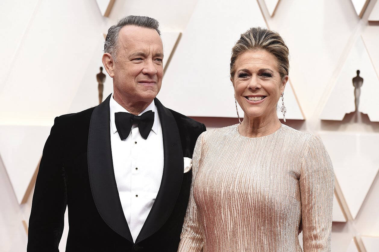 Tomas Hanksas ir žmona Rita Wilson