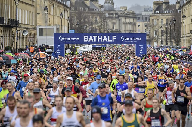 2020 kovo 15-ąją Anglijoje vykęs maratonas