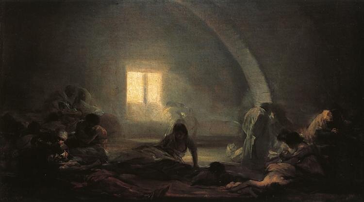 Francisco Goya „Maro ligoninė“