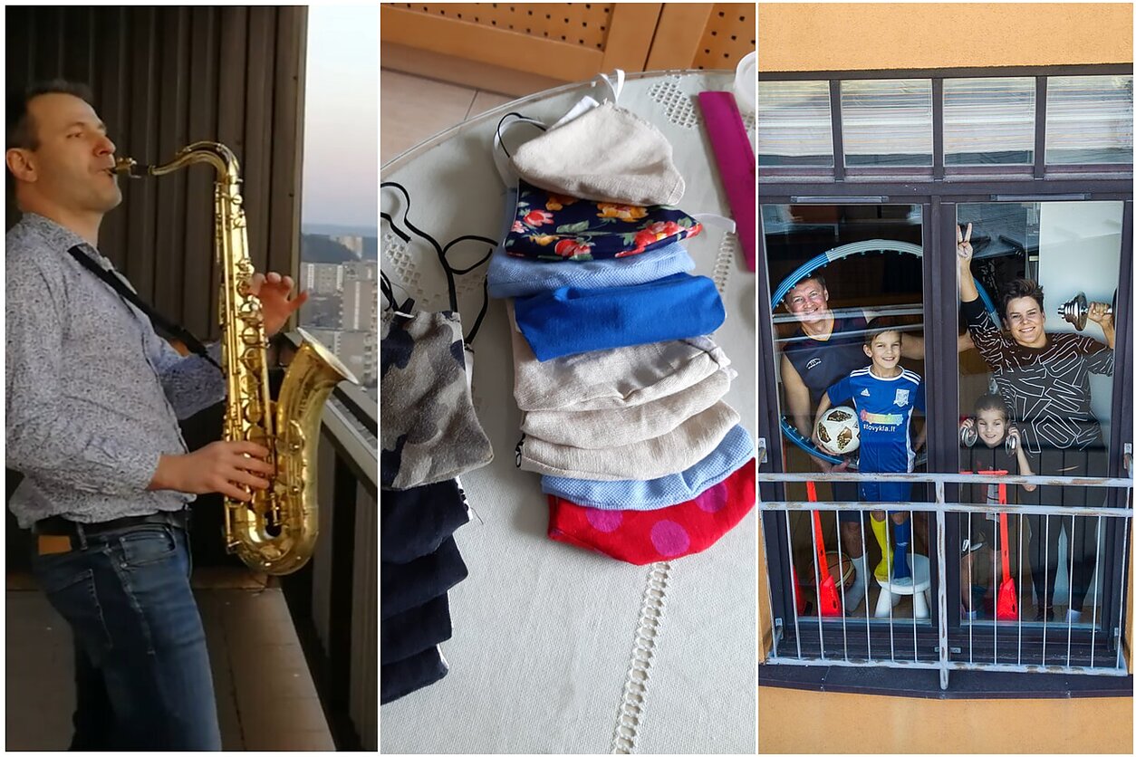 Lietuvių iniciatyvos per karantiną