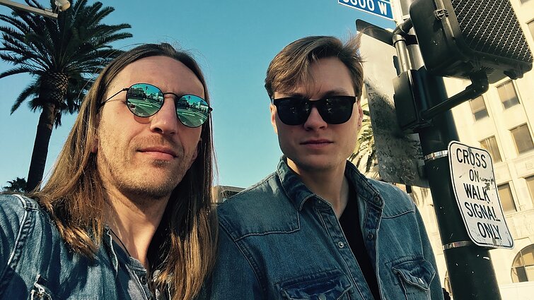 Robertas Semeniukas ir Rapolas Gražys