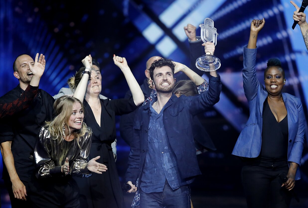 „Eurovizijos“ laimėtojas Duncanas Laurence'as