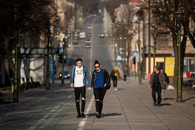 Karantinas Lietuvoje; orai; Kaunas