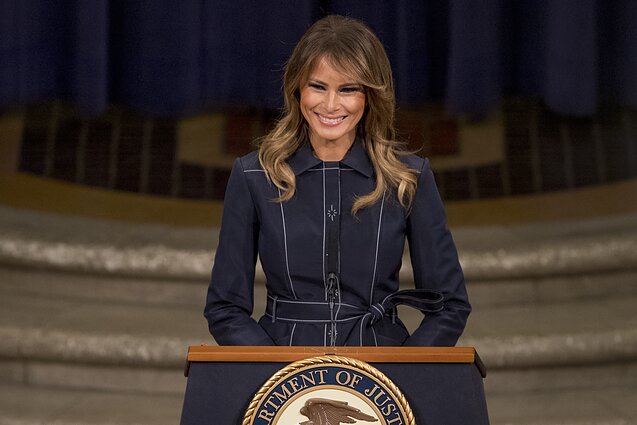 Melania ir Donaldas Trumpai