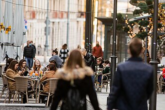 Veiklą Vilniuje atnaujino lauko kavinės 