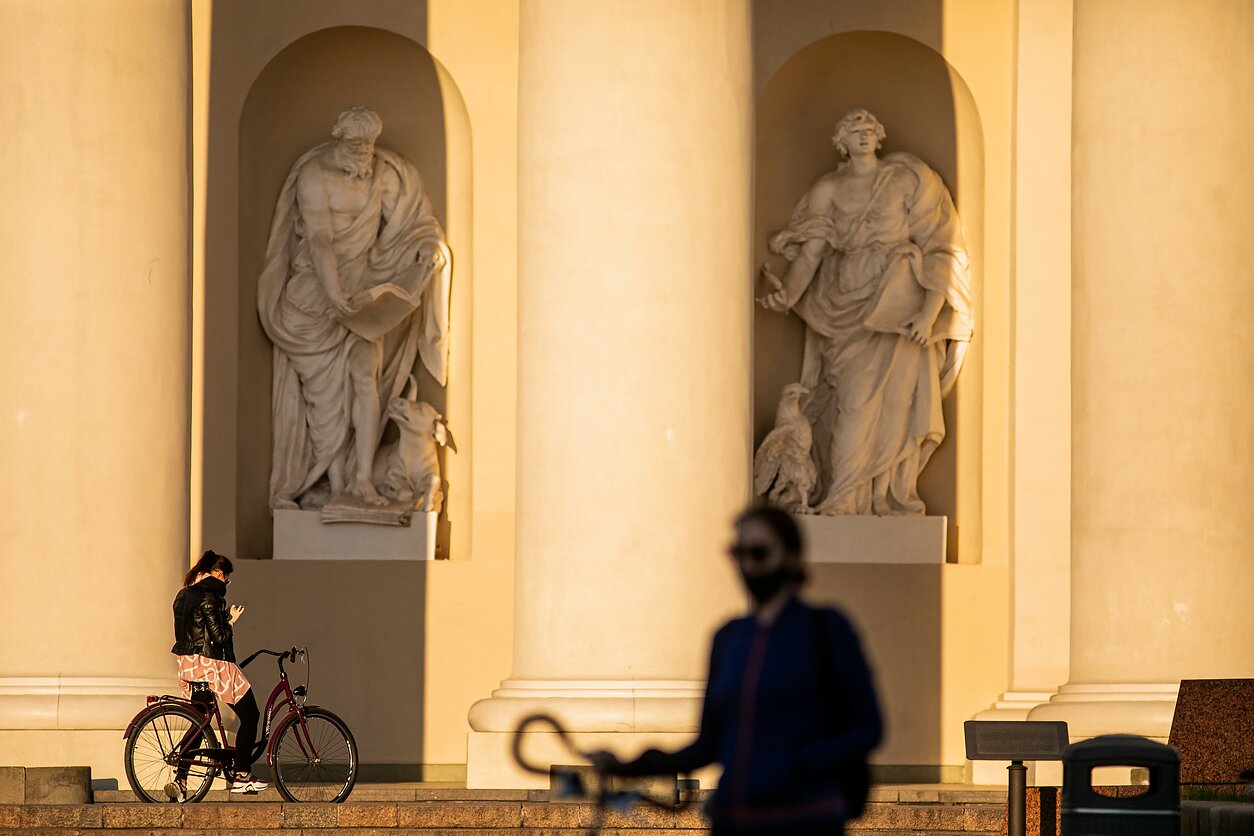 Veiklą Vilniuje atnaujino lauko kavinės 