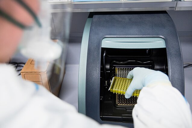 VU Gyvybės mokslų centro laboratorija