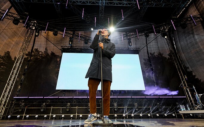 Junior A koncerto akimirka